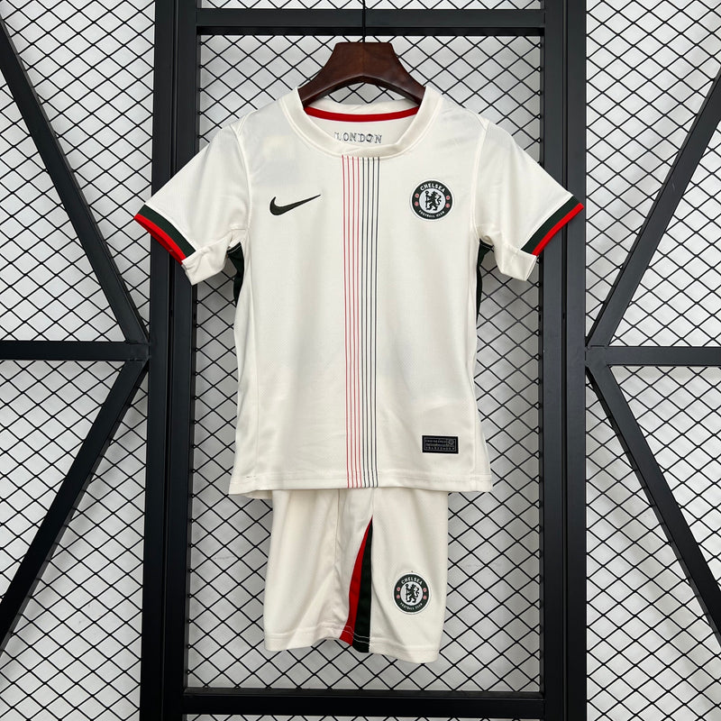 Kit Infantil Chelsea Branco 25/26