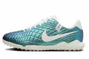 Chuteira Society Nike Tiempo Legend 10 TF - Azul Metálico/Branco