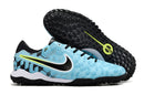 Chuteira Society Nike Tiempo Legend 10 TF – Azul Claro/Preta