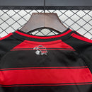 Kit Infantil Flamengo Manga Longa - 25/26