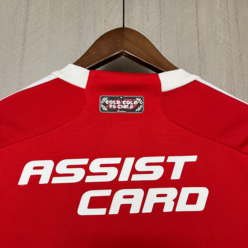 Camisa Colo-Colo Vermelha 24/25