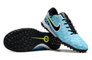 Chuteira Society Nike Tiempo Legend 10 TF – Azul Claro/Preta