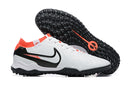 Chuteira Society Nike Tiempo Legend 10 TF – Branco/Laranja