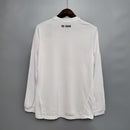 Camisa Manga Longa Real Madrid 10/11 Adidas - Branco