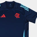 Camisa Flamengo 25/26 Treino Adidas Masculina - Marinho