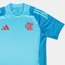 Camisa Flamengo 25/26 Treino Adidas Masculina - Azul+Vermelho