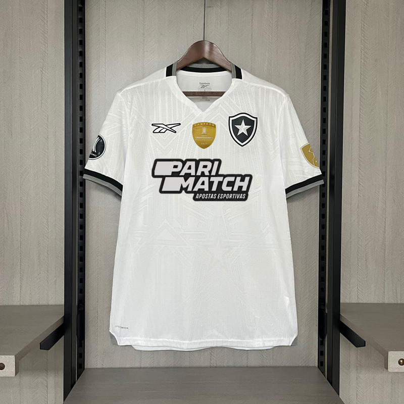 Camisa Botafogo III - 24/25 - Todos os patchs